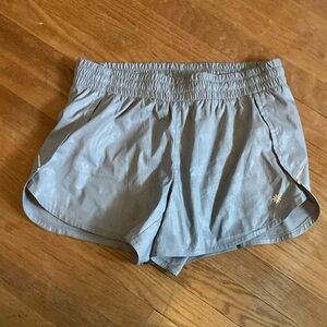 Athleta gray shorts size medium